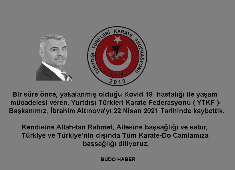 İbrahim Altınova’yı Kaybettik!..