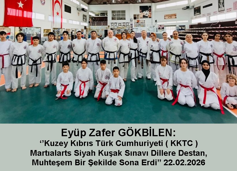 KKTC’De Siyah Kuşak Sınavı Sapıldı!..